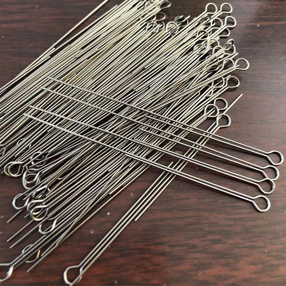 Fishing Hook Stainless Steel - 20pcs/Lot DIY Rotating Sequin Steel Wire