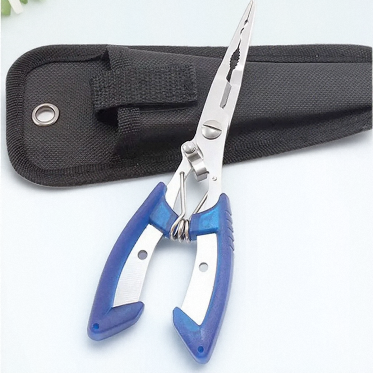 Fishing Hook Remover - Multifunction 17CM Fishing Plier Scissor Braid