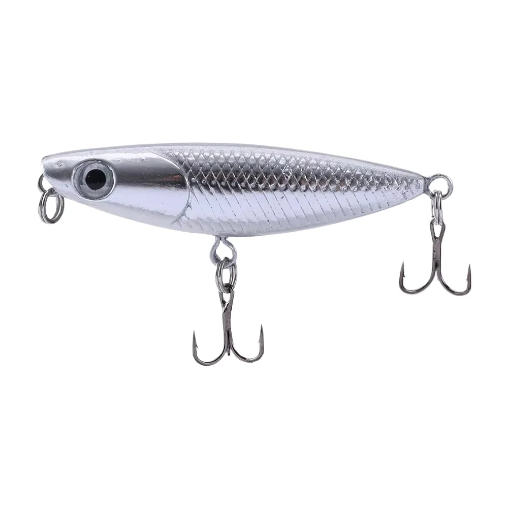 Fishing Hook Treble - 45mm 1.9g 1pcs Zigzag Dog Pencil