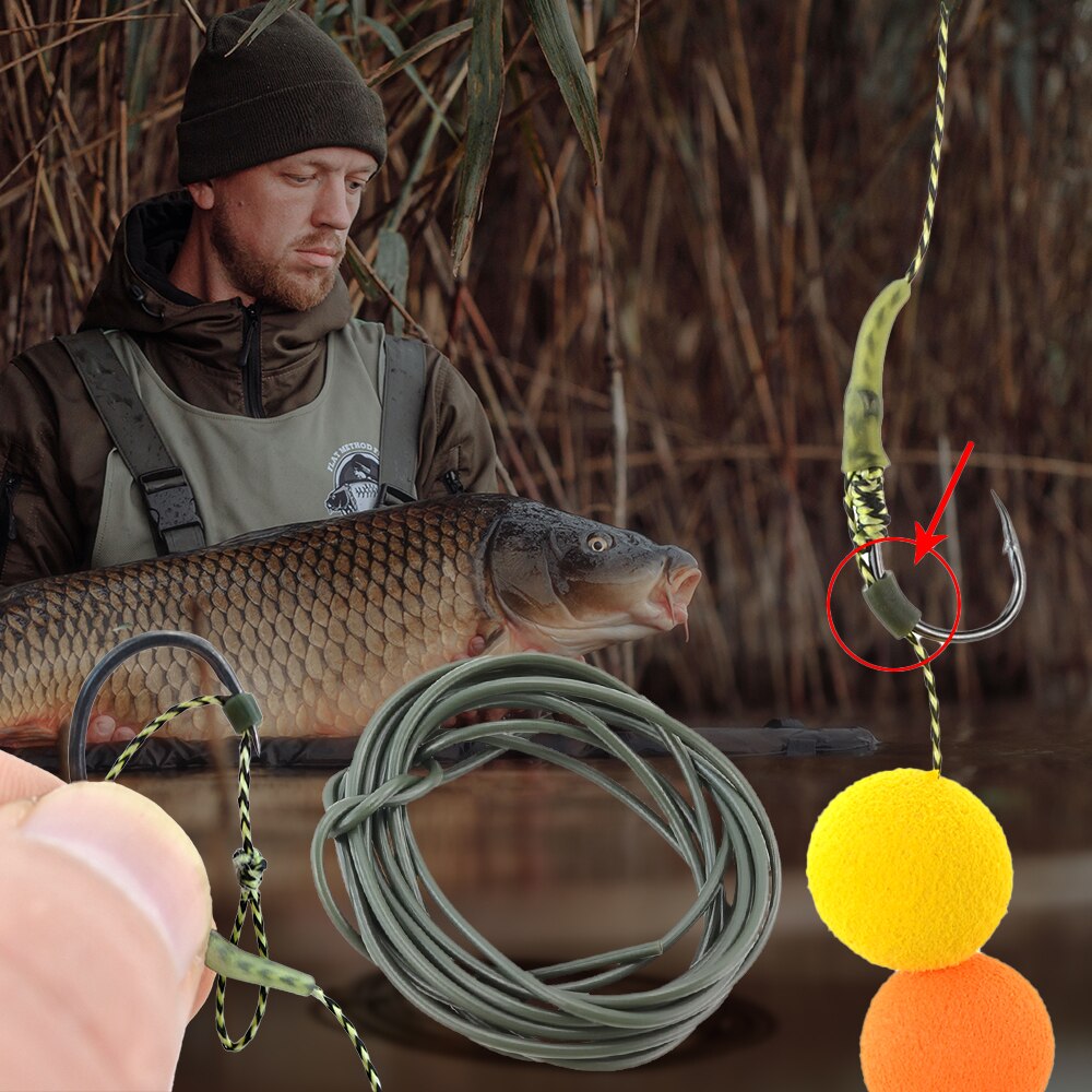Carp Fishing Silicone Tube For - Fishing Hook Size recension och pris