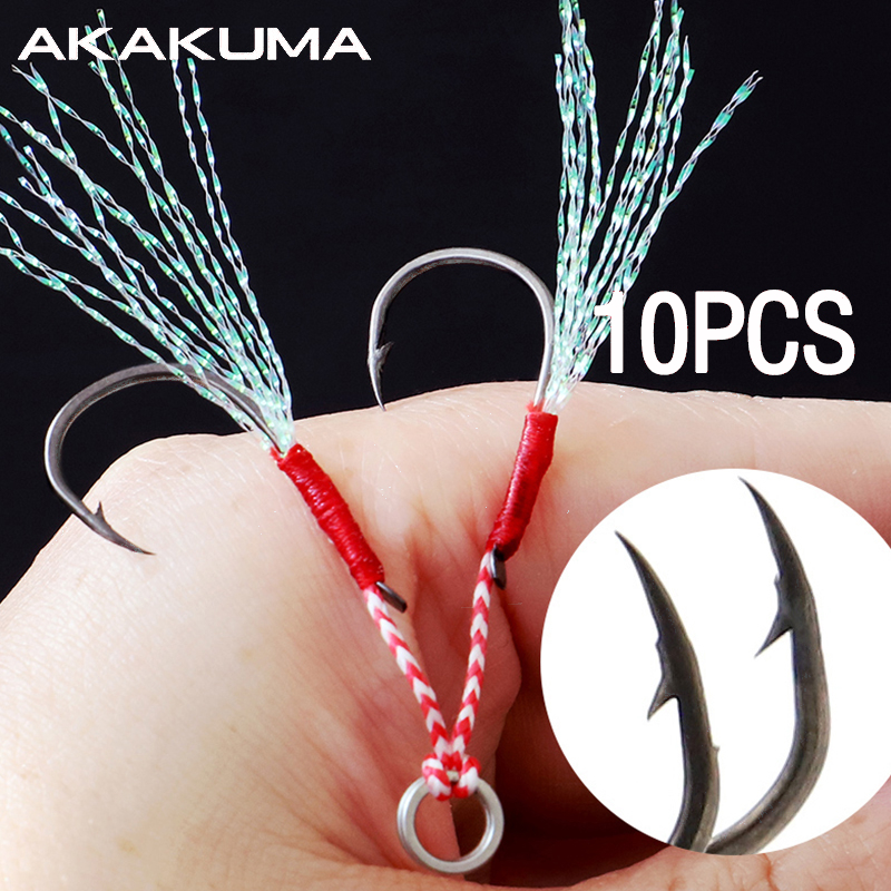10Pcs Fishing Hooks Single Hoo - Fishing Hook Assortment recension och pris