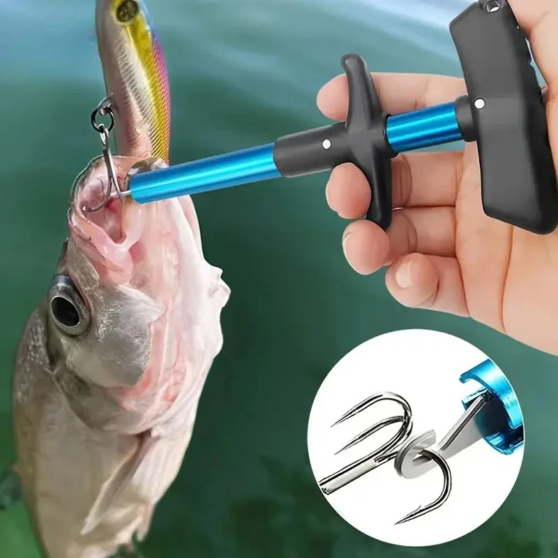 Portable T-Handle Big Fish Dee - Fishing Hook Size recension och pris
