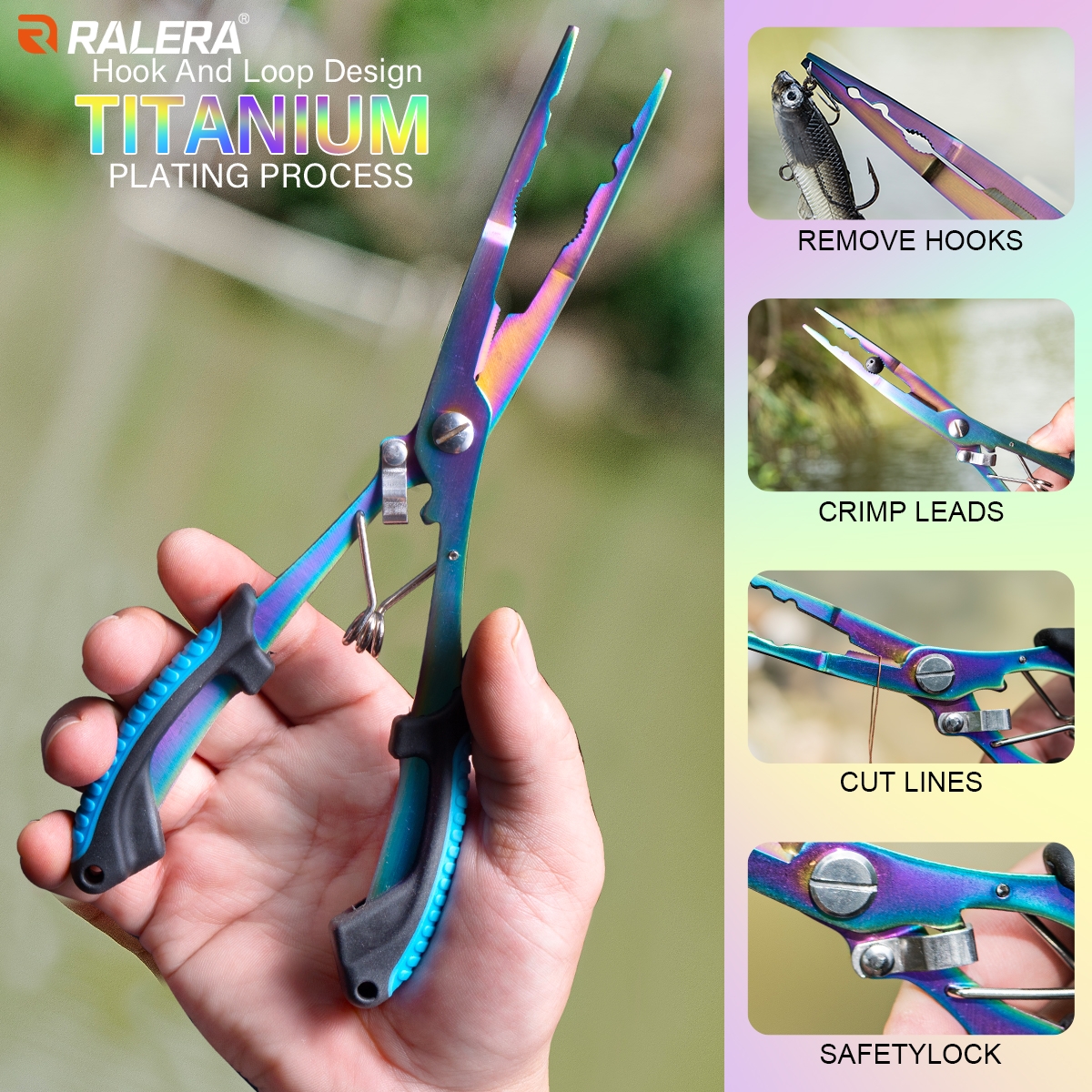 RALERA Multifunctional Fishing - Fishing Hook Sharpener recension och pris