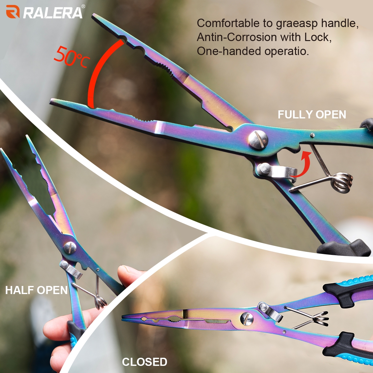 RALERA Multifunctional Fishing - Fishing Hook Sharpener recension och pris