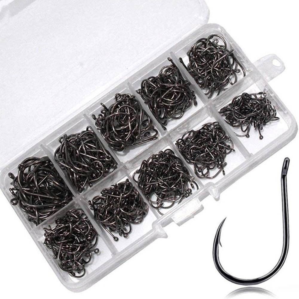 100/500pcs Fishing Hooks Set C - Fishing Hook Circle recension och pris