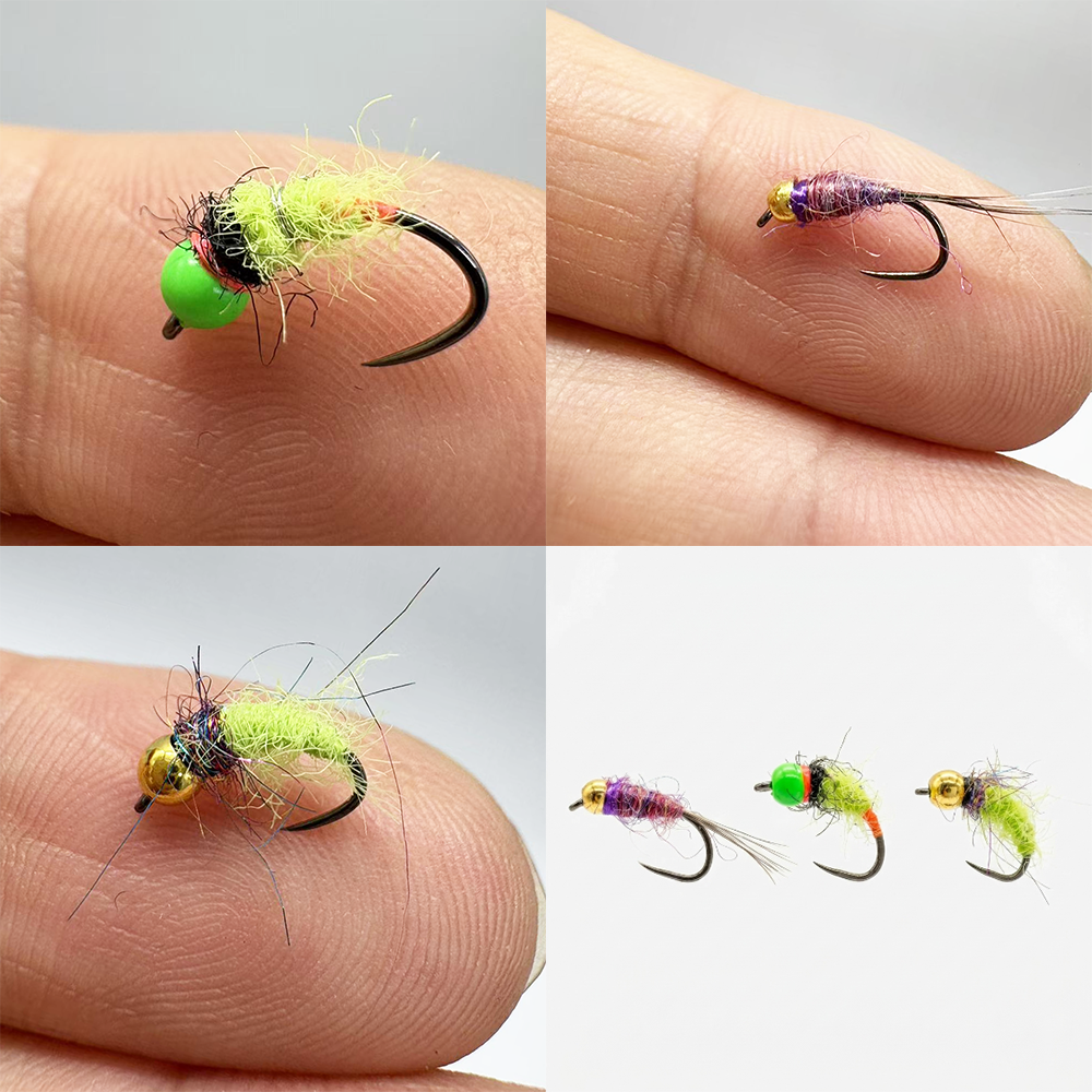 6/12Pcs Mixed Wet Nymph Fly Fi - Fishing Hook Assortment recension och pris