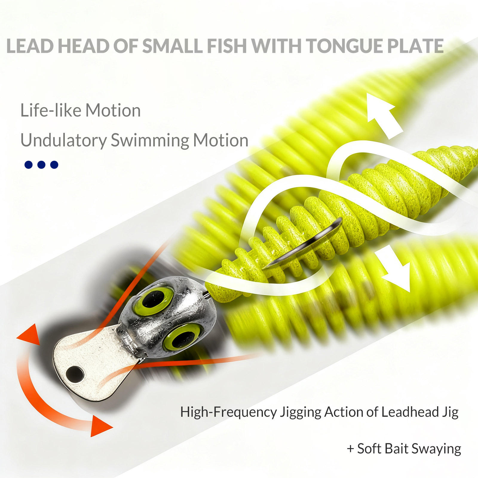 9KM Shaky Head Jigs Hook with  - Fishing Hook Weedless recension och pris