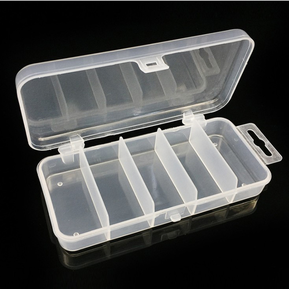 1pcs Transparent Plastic Stora - Fishing Hook Box recension och pris