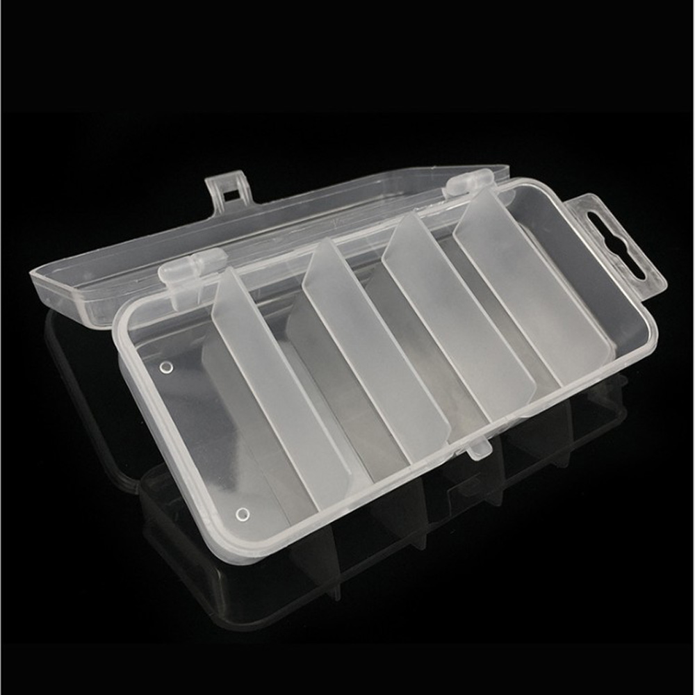 1pcs Transparent Plastic Stora - Fishing Hook Box recension och pris