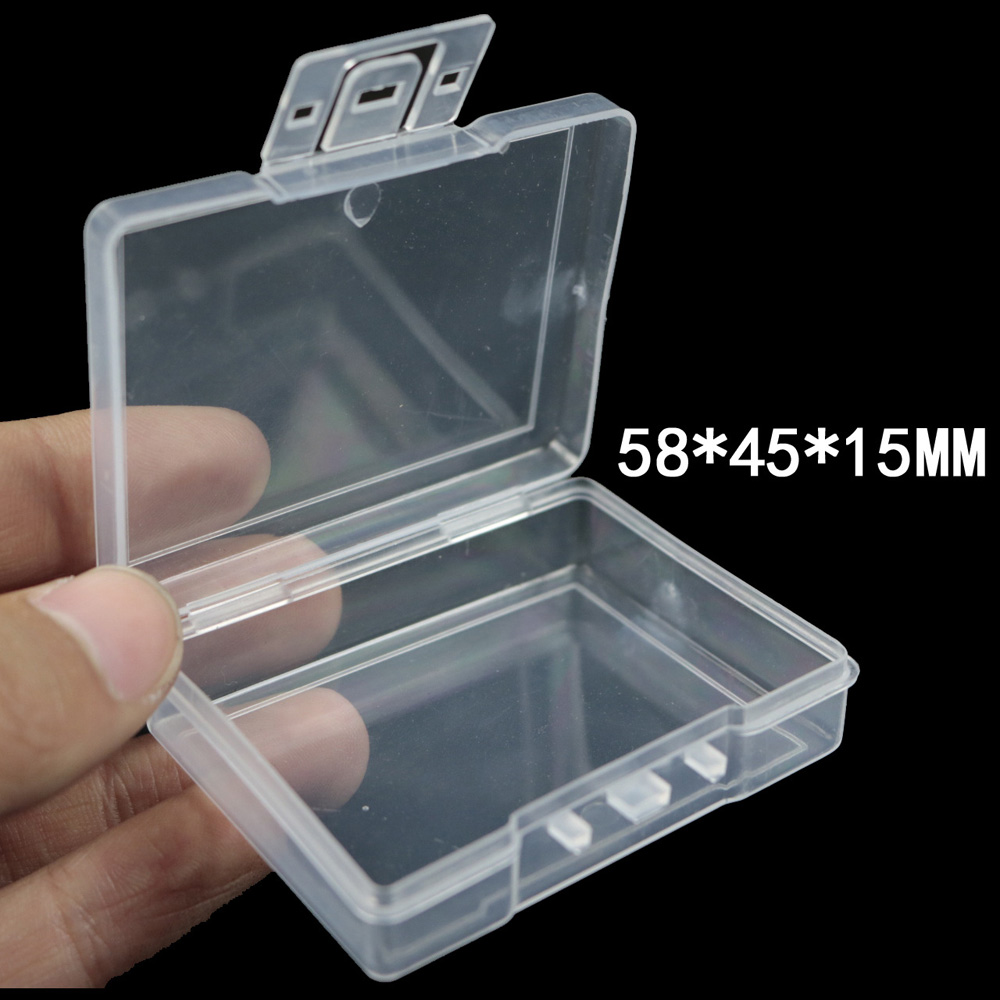 1pcs Transparent Plastic Stora - Fishing Hook Box recension och pris