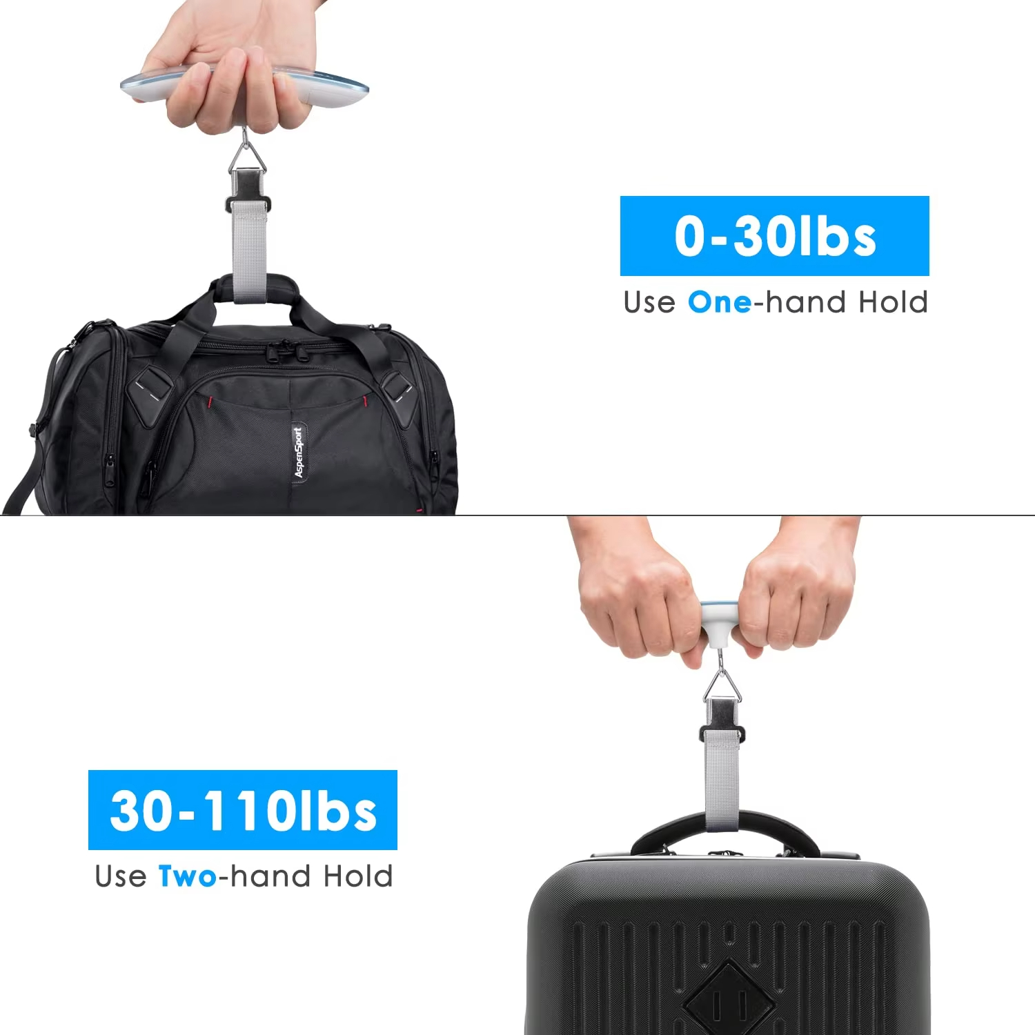 Portable Scale Digital LCD Dis - Fishing Hook Stainless Steel recension och pris