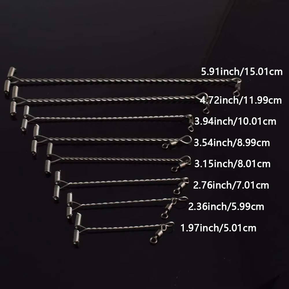 100 balance hook arms, trackin - Fishing Hook Stainless Steel recension och pris