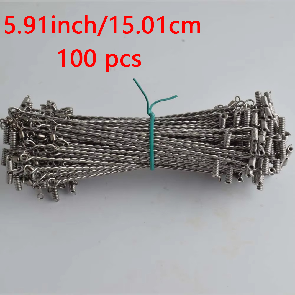 100 balance hook arms, trackin - Fishing Hook Stainless Steel recension och pris