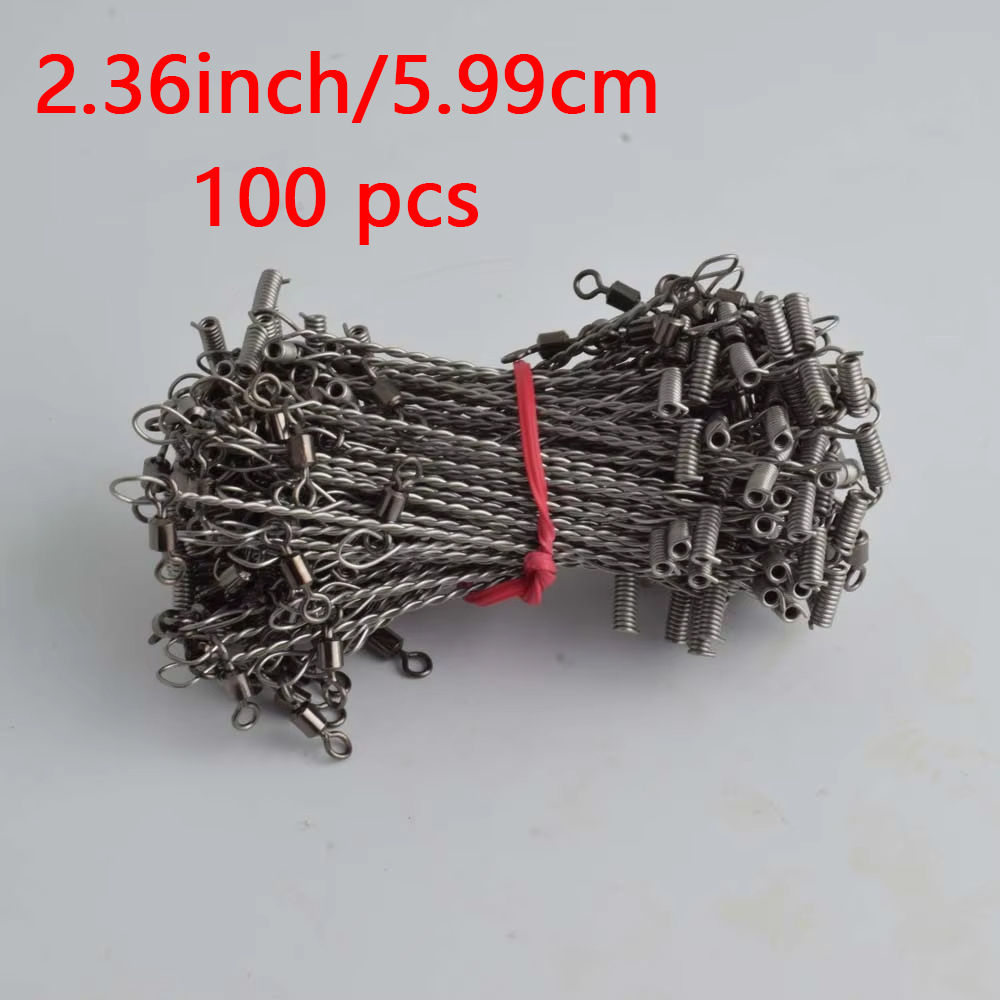100 balance hook arms, trackin - Fishing Hook Stainless Steel recension och pris