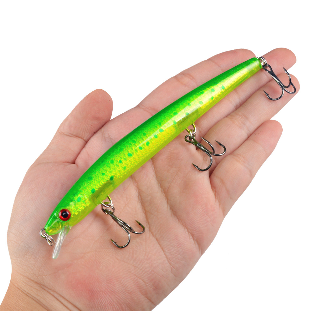 Minnow Fishing Lure 13.5cm 15. - Fishing Hook Treble recension och pris