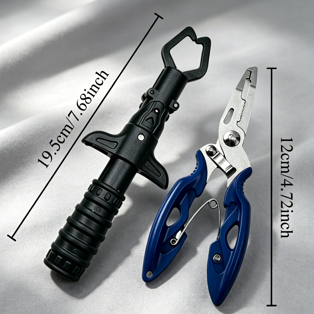 1/2pcs Fishing Gripper and Pli - Fishing Hook Remover recension och pris