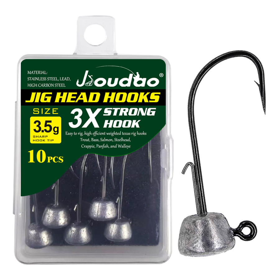 Mushroom Head Fishing Rigs Jig - Fishing Hook Weedless recension och pris