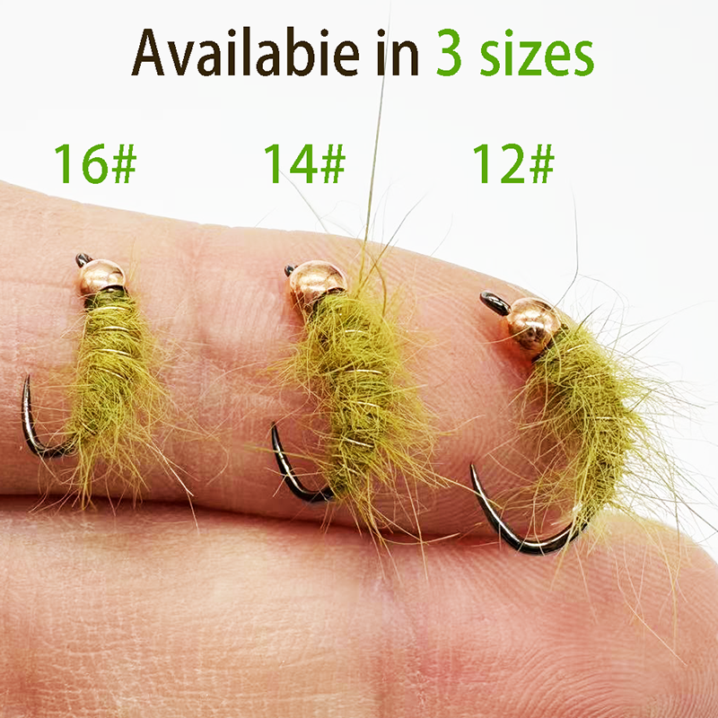 5PCS Fly Fishing Nymphs Wet Fl - Fishing Hook Barbless recension och pris