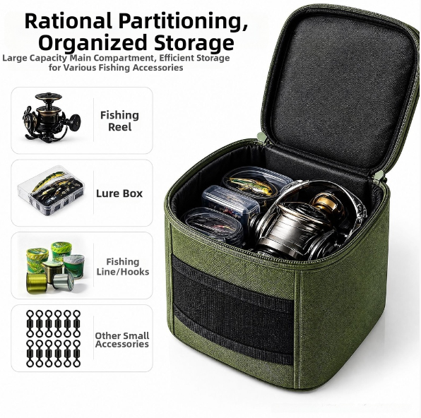Waterproof Tackle Bag for Angl - Fishing Hook recension och pris