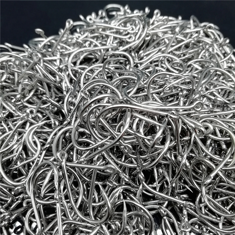 200Pcs Fishing Hooks Eyed Circ - Fishing Hook Circle recension och pris