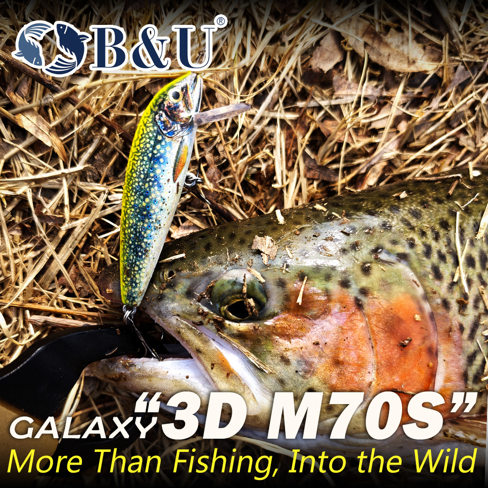 B&U Sinking Minnow Fishing Lur - Fishing Hook Treble recension och pris