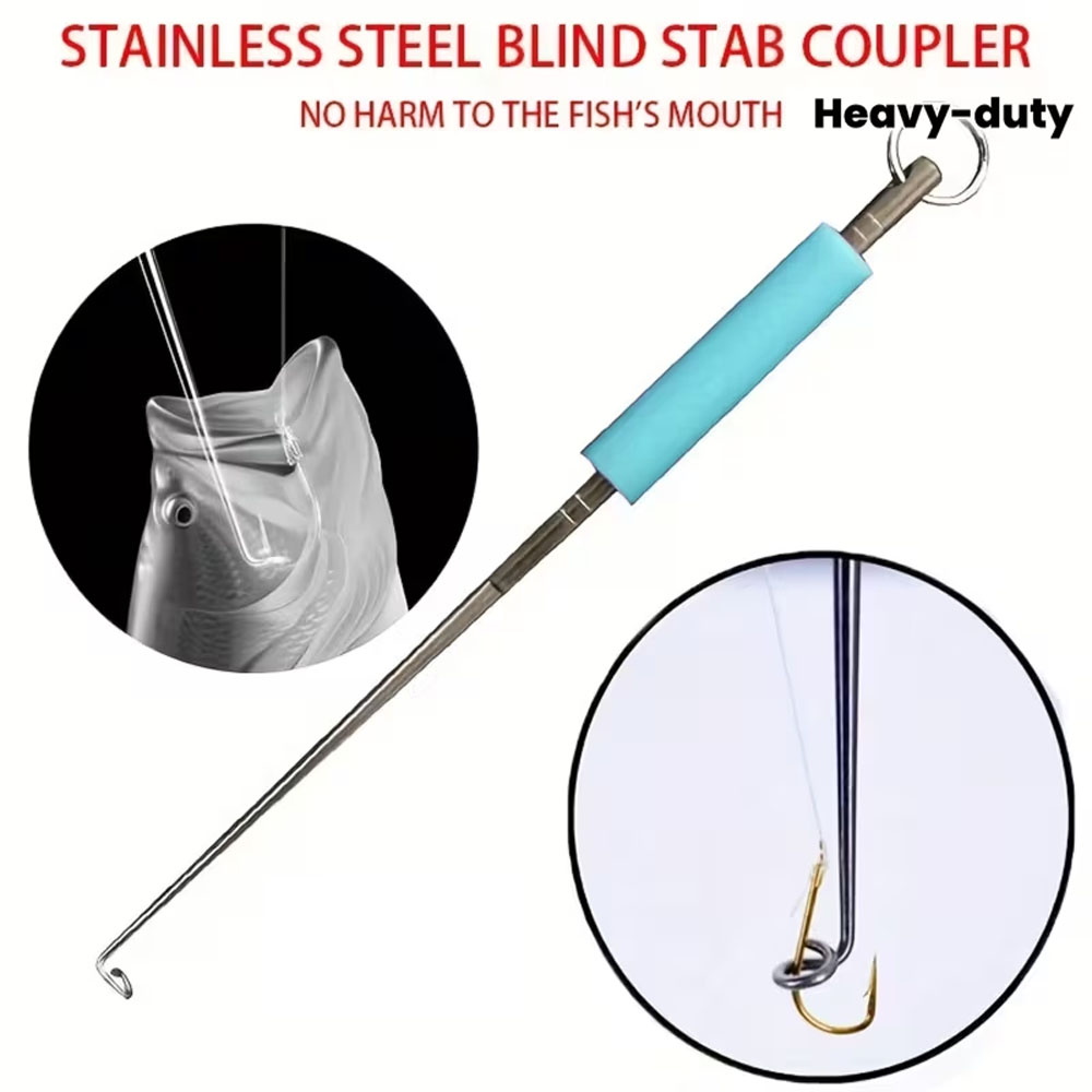 Heavy-Duty Stainless Steel Dee - Fishing Hook Size recension och pris