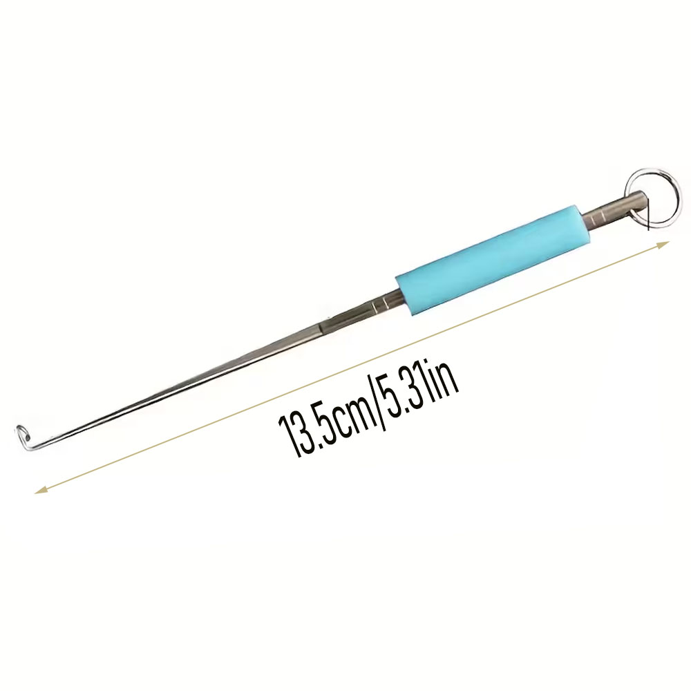 Heavy-Duty Stainless Steel Dee - Fishing Hook Size recension och pris
