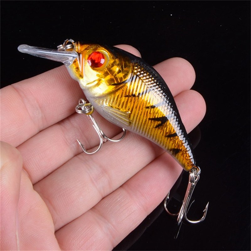 3D Eyes 7.5cm 10.2g Hard VIB L - Fishing Hook Treble recension och pris