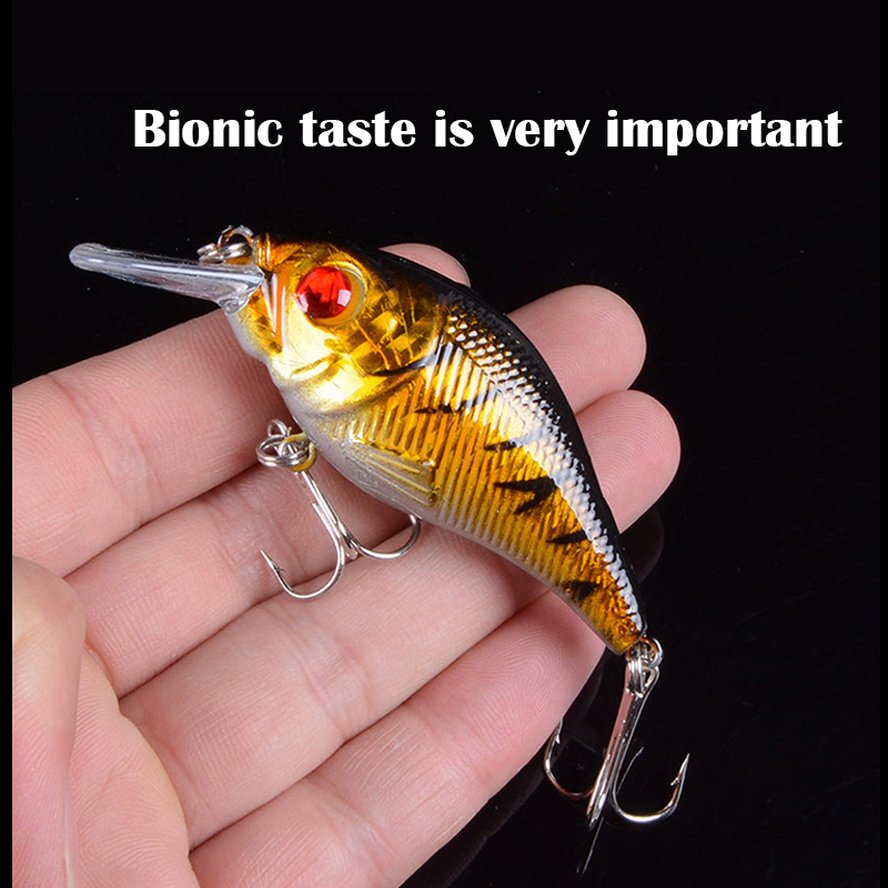 3D Eyes 7.5cm 10.2g Hard VIB L - Fishing Hook Treble recension och pris