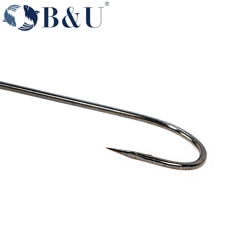 B&U 20pcs Fishing hook big eye - Fishing Hook Offset recension och pris