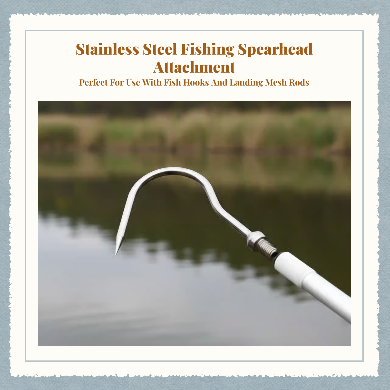 Fishing Sickle Head Stainless  - Fishing Hook recension och pris
