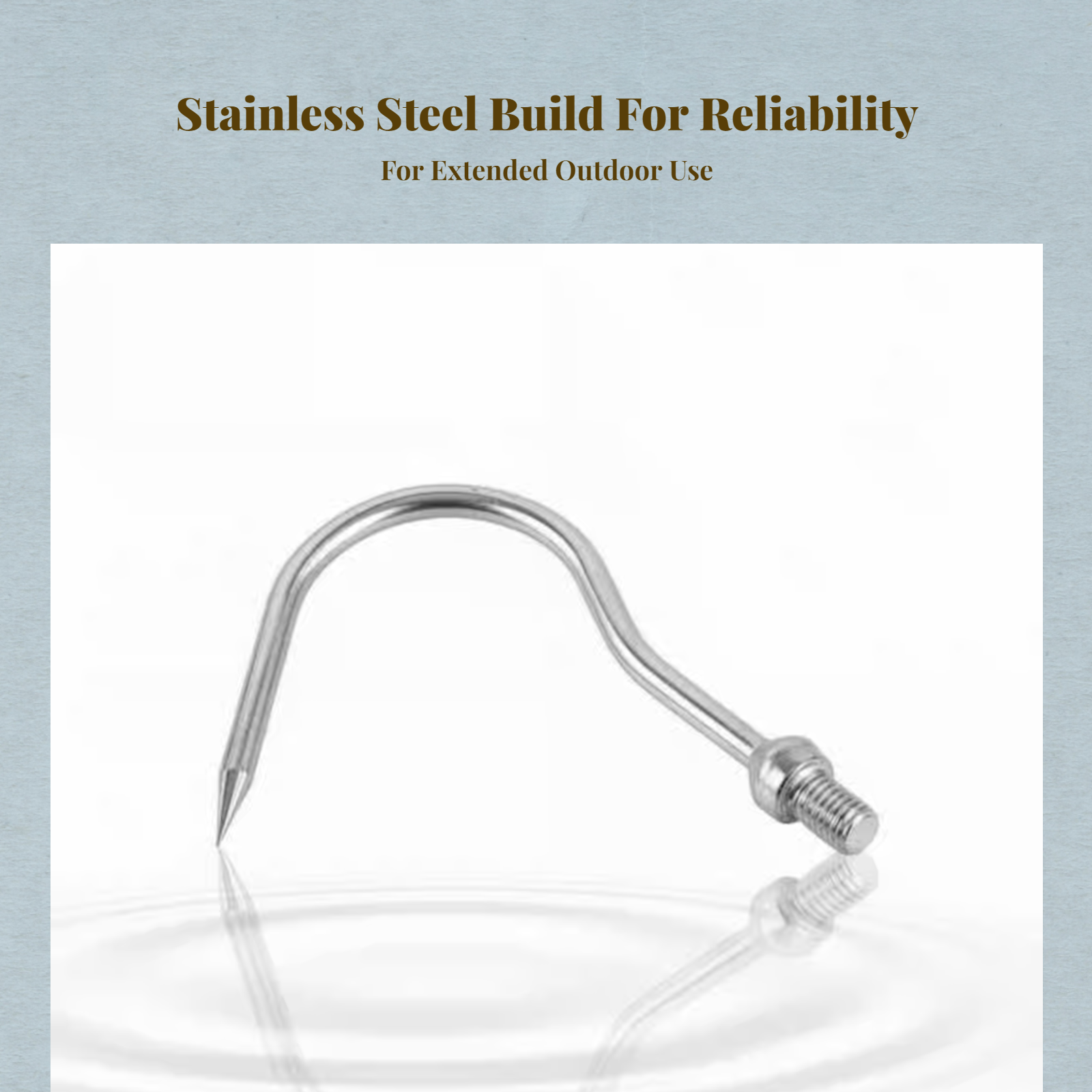 Fishing Sickle Head Stainless  - Fishing Hook recension och pris
