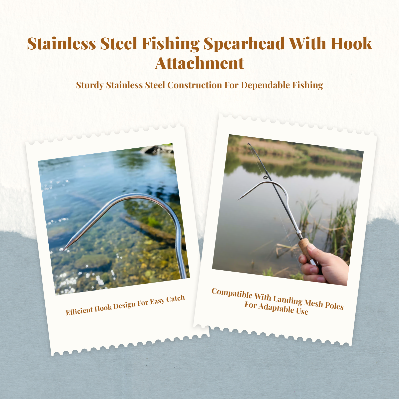 Fishing Sickle Head Stainless  - Fishing Hook recension och pris