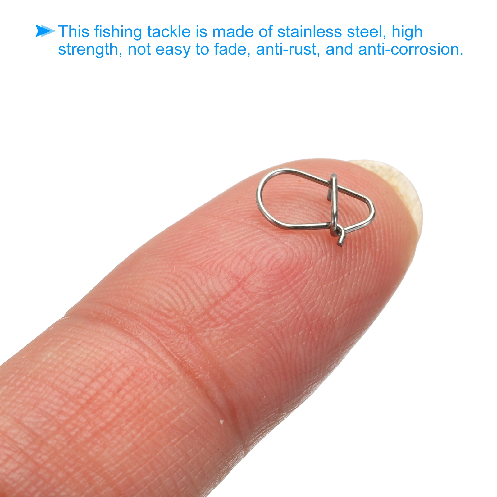 50pcs Stainless Steel Fishing  - Fishing Hook Stainless Steel recension och pris