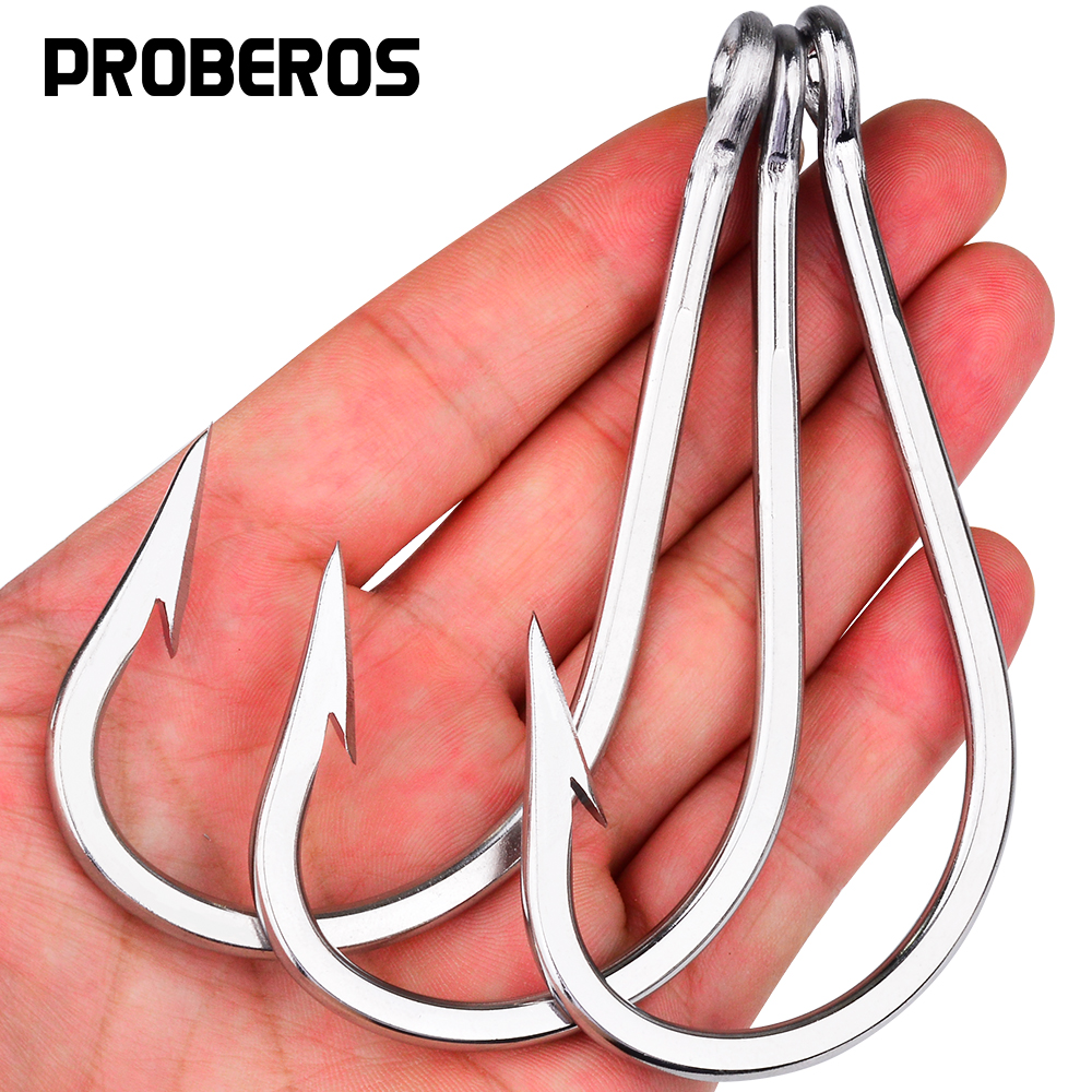 PROBEROS 5pcs Stainless Steel  - Fishing Hook Circle recension och pris