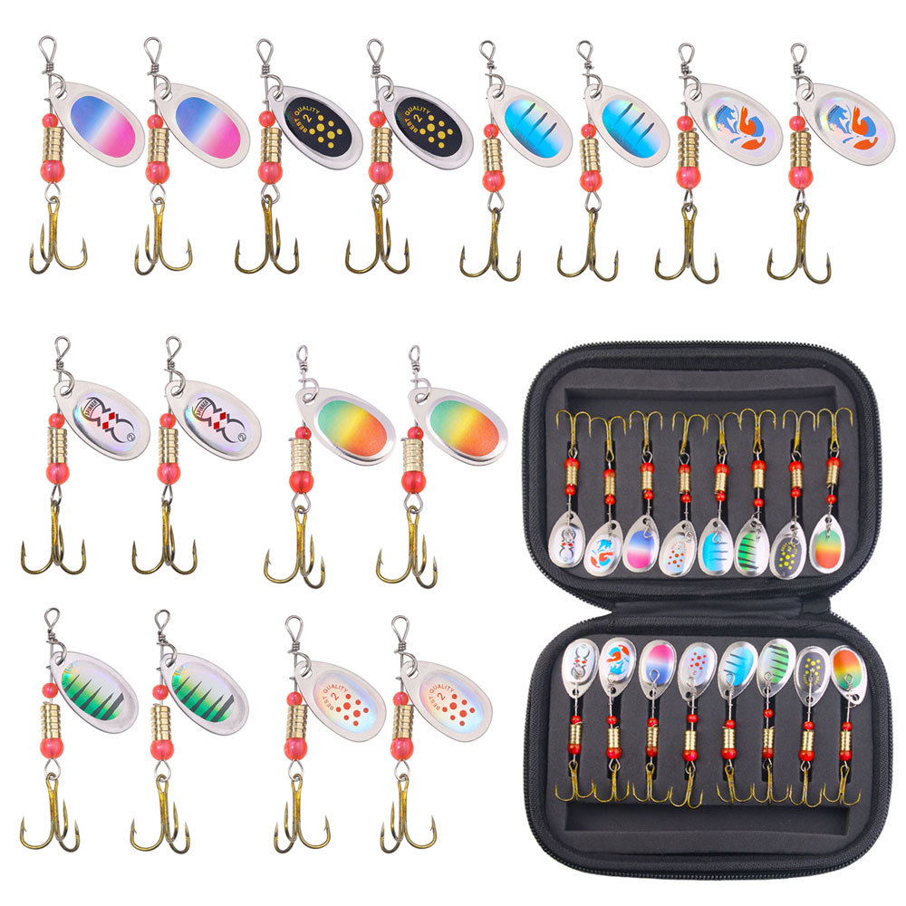 Portabale 16PCS Metal Fishing  - Fishing Hook Treble recension och pris