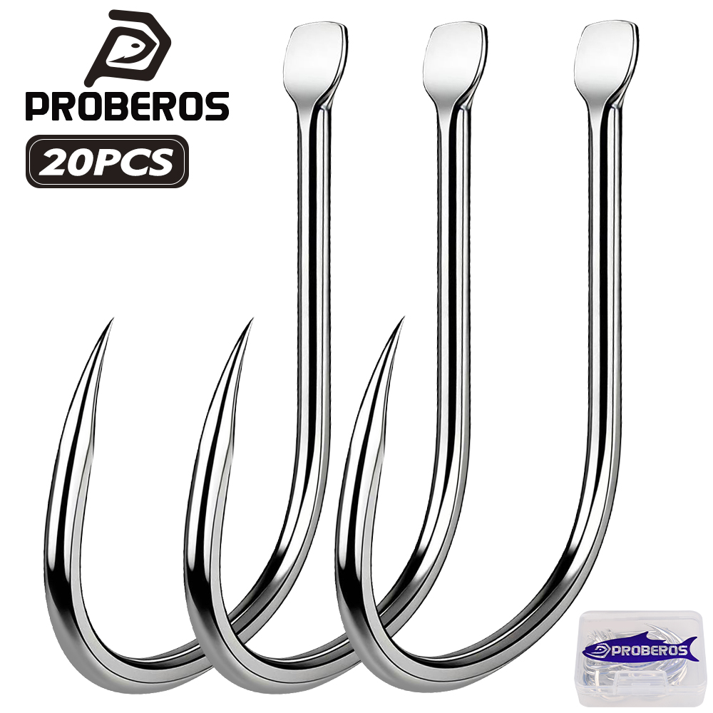 Proberos 20PCS/BOX High Carbon - Fishing Hook Circle recension och pris