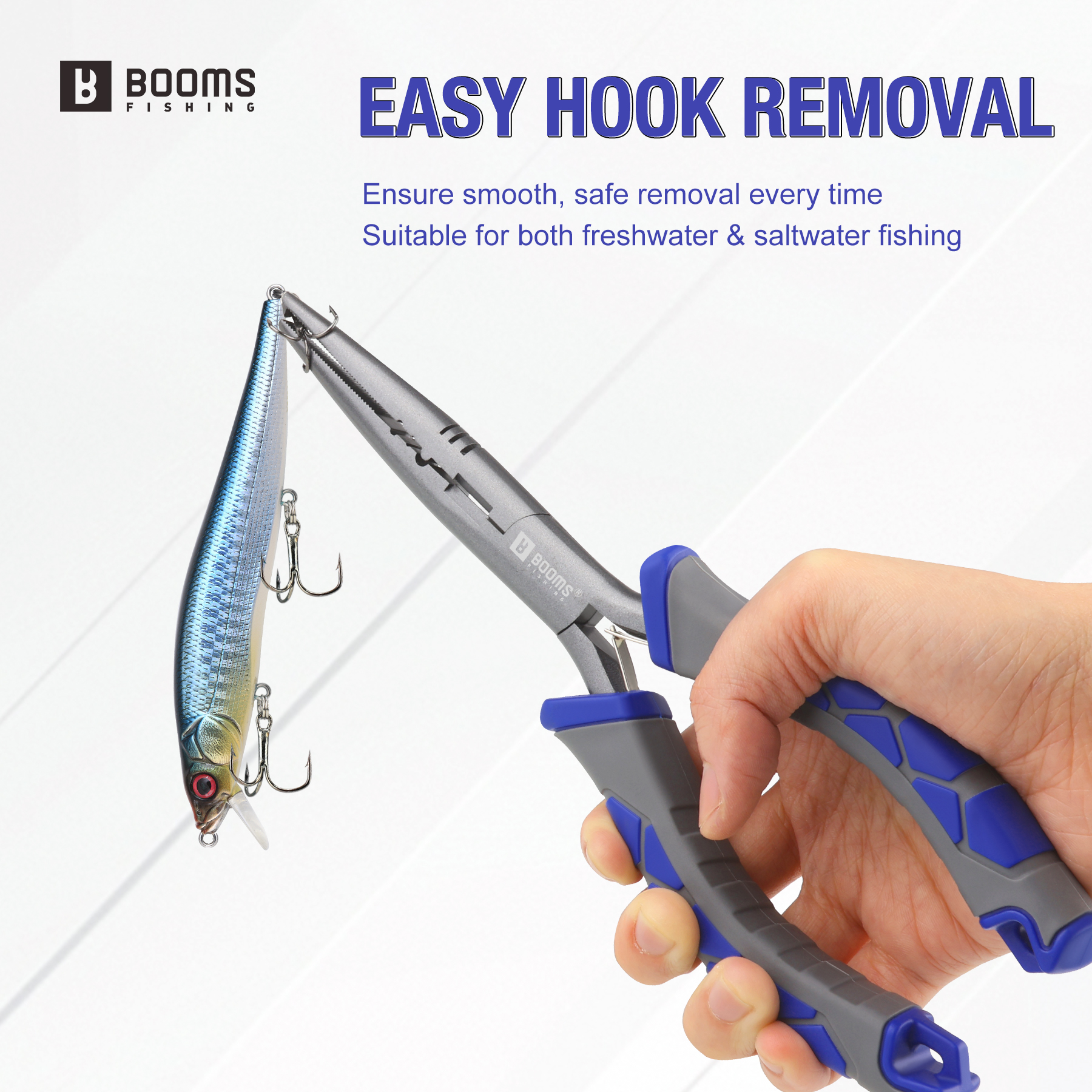 Booms Fishing 23cm Pliers and  - Fishing Hook Sharpener recension och pris