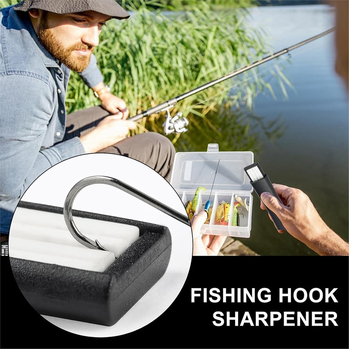 Fishing Hook Sharpener - Compa - Fishing Hook recension och pris