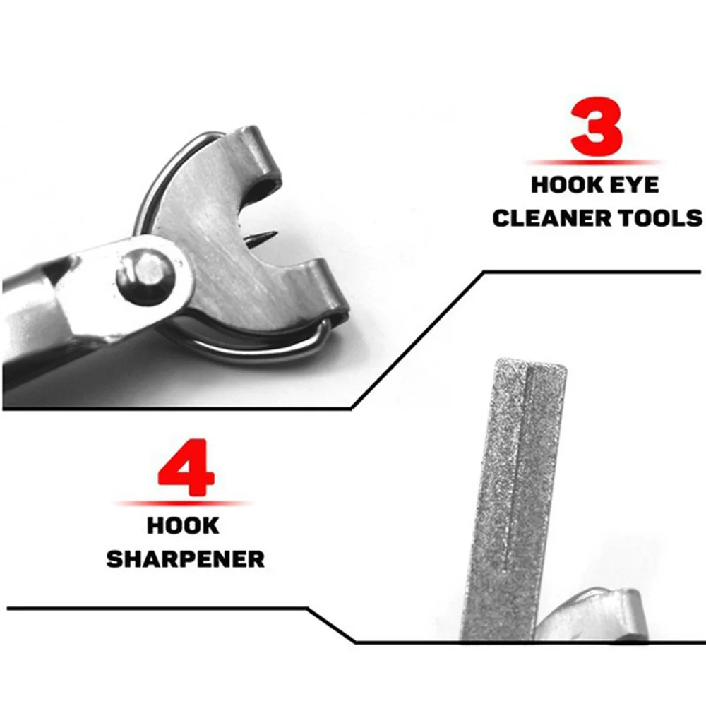 FLYSAND 4-in-1 Quick Tie Nail  - Fishing Hook Sharpener recension och pris
