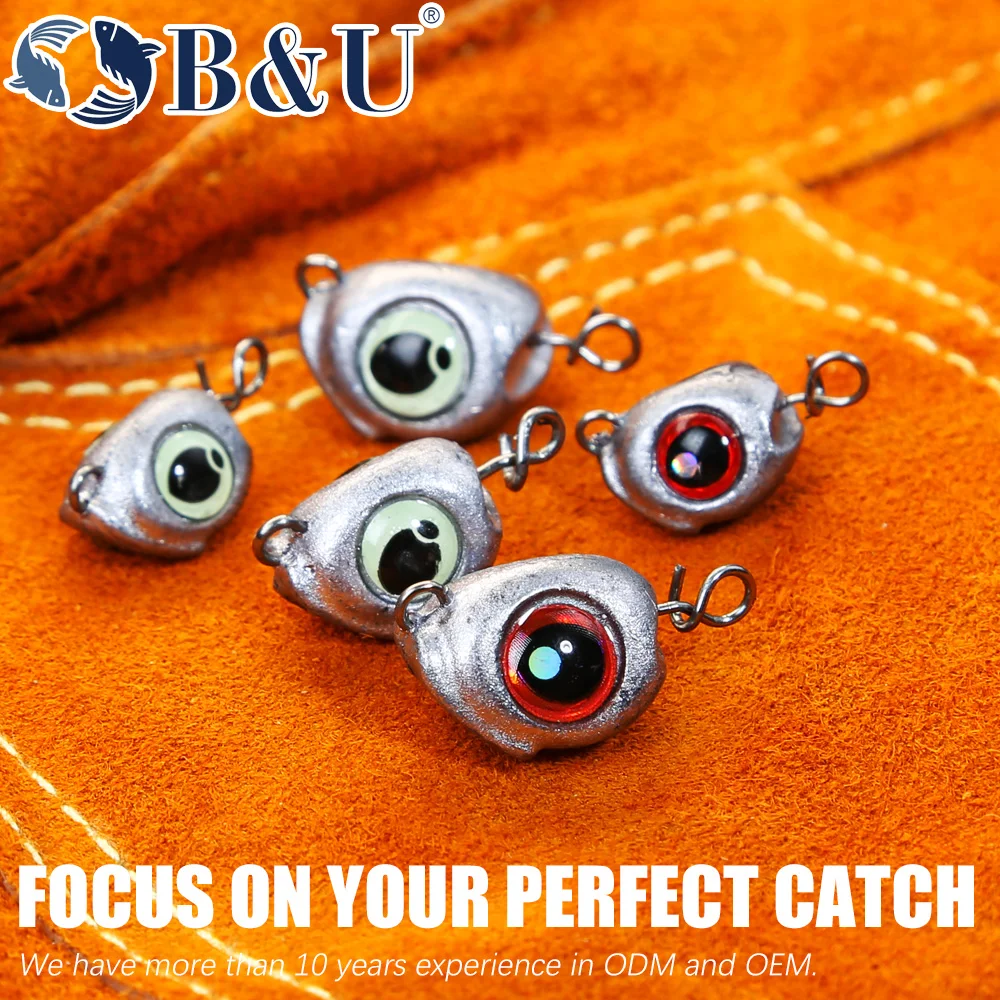 B&U Swing Jig head cheburashka - Fishing Hook Jig recension och pris
